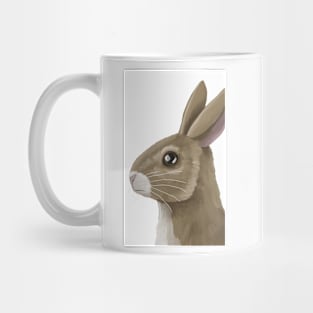 Wild Rabbit up close Mug